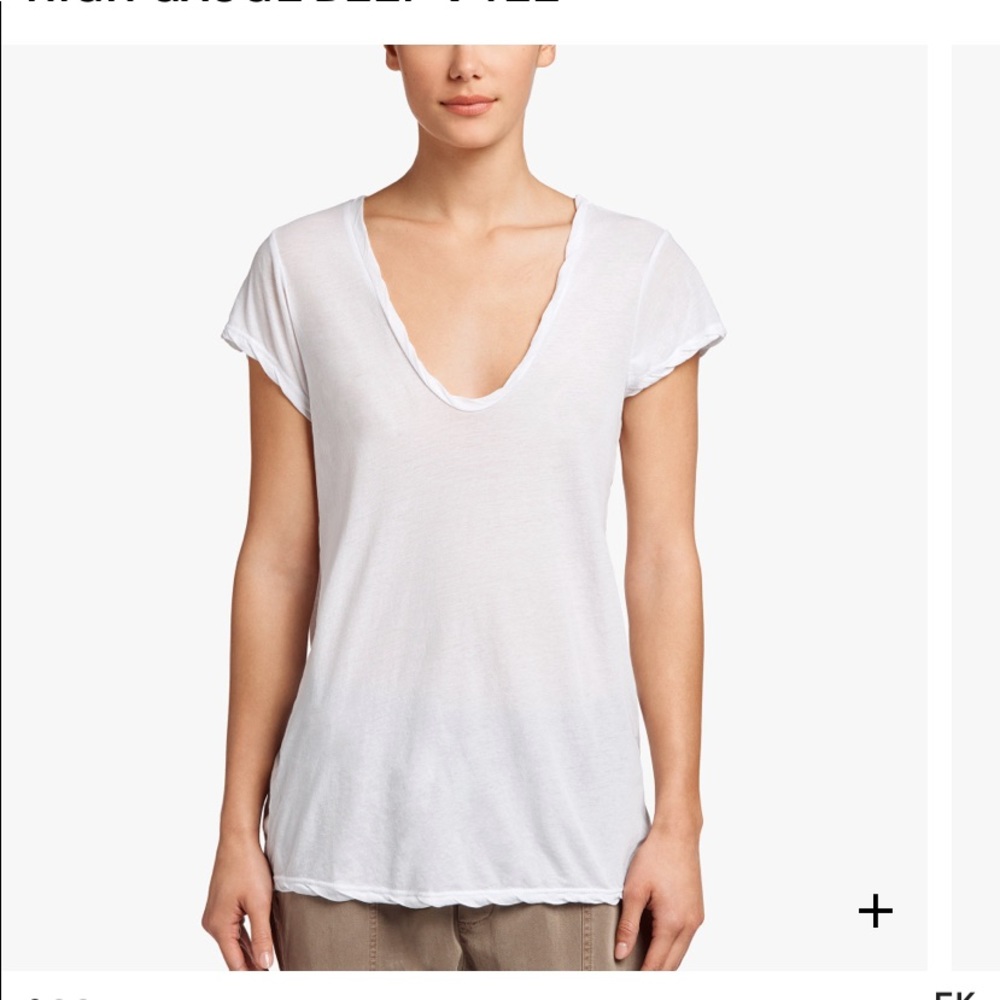 JAMES PERSE deepV neck T